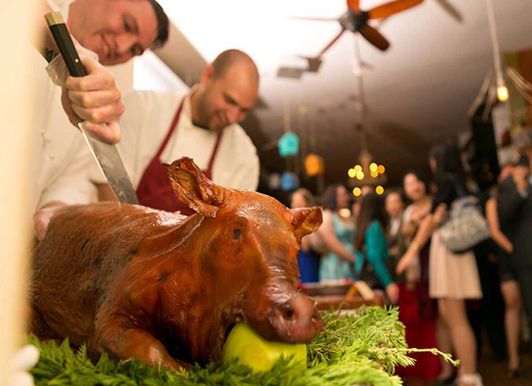 Farmhouse Chicago 2nd floor Pig Roast Event